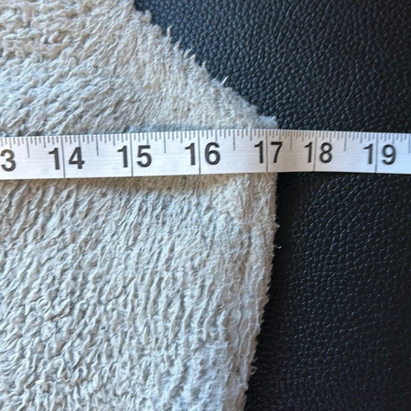 Patagonia Women's Los Gatos Vest Pebble Grey Fleece Teddy Full Zip Mock Neck S - Picture 11 of 13